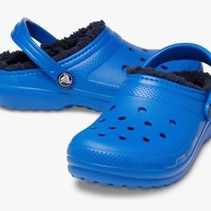 Crocs Unisex-Child Classic Lined Clog Size 4 Toddler
